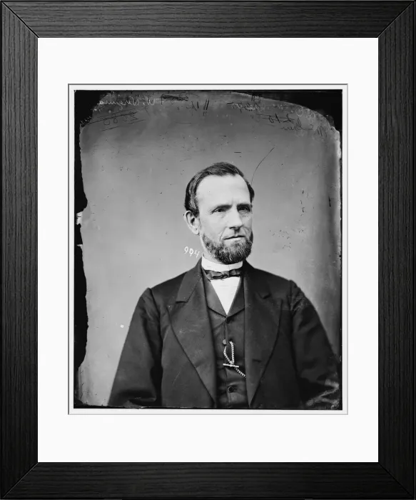 Framed Print : James Clark McGrew of West Virginia, between 1860 and 1875. Creator: Unknown Framed Print : James Clark McGrew of West Virginia, between 1860 and 1875. Creator: Unknown