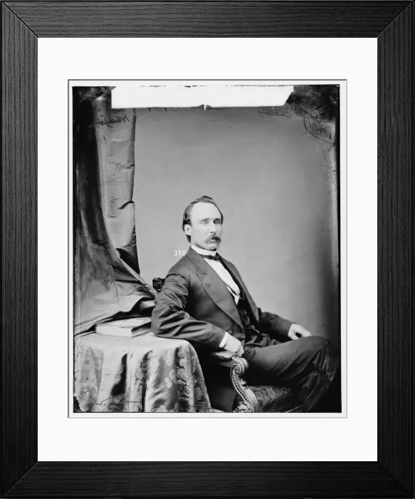 Framed Print : Solomon Lewis Spink, between 1860 and 1875. Creator: Unknown Framed Print : Solomon Lewis Spink, between 1860 and 1875. Creator: Unknown