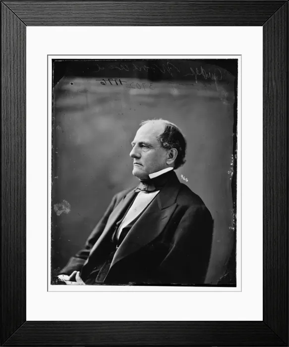 Framed Print : Judge Woodward, between 1860 and 1875. Creator: Unknown Framed Print : Judge Woodward, between 1860 and 1875. Creator: Unknown