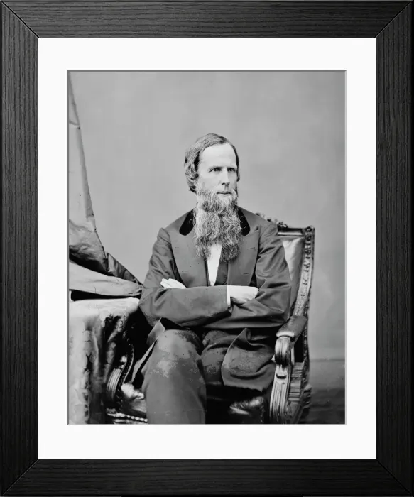 Framed Print : William Hanford Upson of Ohio, between 1860 and 1875. Creator: Unknown