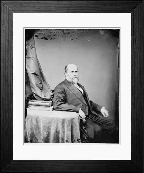 Framed Print : Randolph Strickland of Michigan, between 1860 and 1875. Creator: Unknown Framed Print : Randolph Strickland of Michigan, between 1860 and 1875. Creator: Unknown