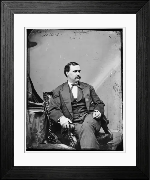 Framed Print : McClellan, between 1860 and 1875. Creator: Unknown Framed Print : McClellan, between 1860 and 1875. Creator: Unknown