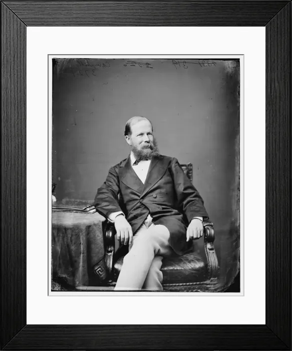 Framed Print : John Allen Campbell, between 1860 and 1875. Creator: Unknown Framed Print : John Allen Campbell, between 1860 and 1875. Creator: Unknown