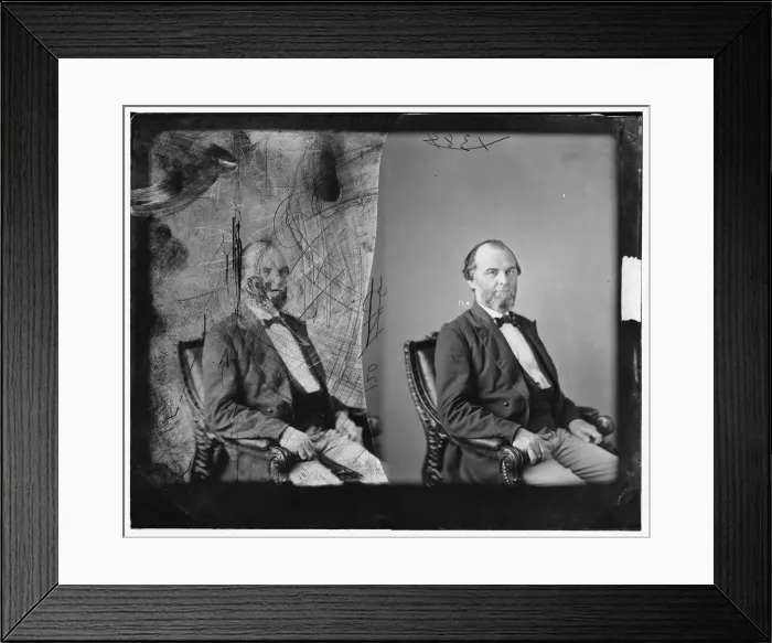 Framed Print : Asa Hoxie Willie of Texas, between 1865 and 1880. Creator: Unknown Framed Print : Asa Hoxie Willie of Texas, between 1865 and 1880. Creator: Unknown