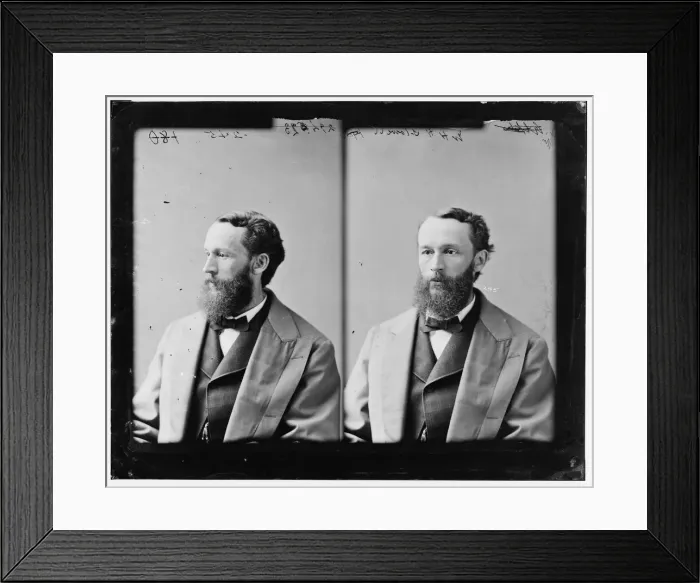 Framed Print : William Henry Harrison Stowell, of Virginia, between 1865 and 1880. Creator: Unknown Framed Print : William Henry Harrison Stowell, of Virginia, between 1865 and 1880. Creator: Unknown