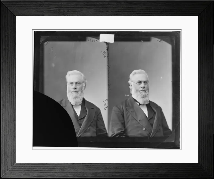 Framed Print : Soloman Rainey of New York, 1865-1880. Creator: Unknown Framed Print : Soloman Rainey of New York, 1865-1880. Creator: Unknown