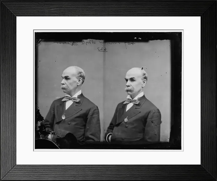 Framed Print : William Pinkney Whyte of Maryland, 1865-1880. Creator: Unknown Framed Print : William Pinkney Whyte of Maryland, 1865-1880. Creator: Unknown
