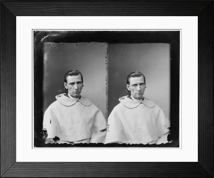 Framed Print : Father Sheridan, 1865-1880. Creator: Unknown Framed Print : Father Sheridan, 1865-1880. Creator: Unknown