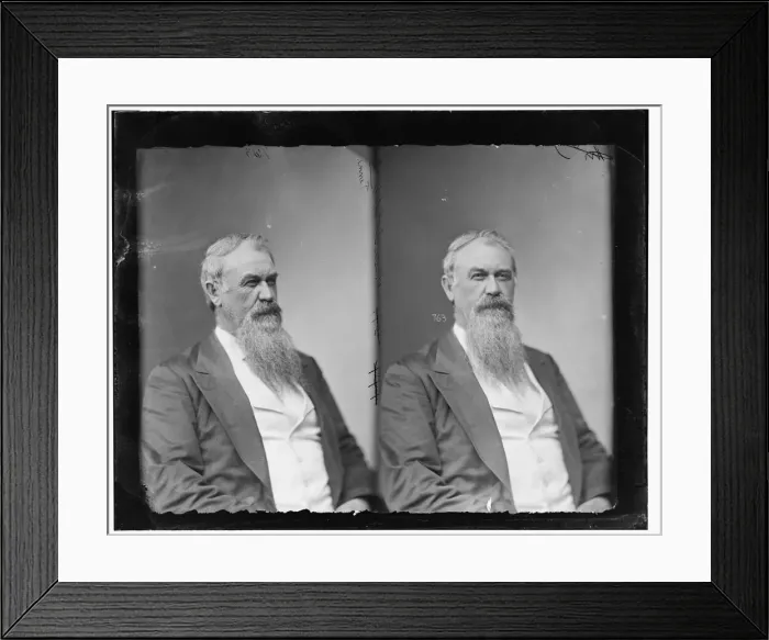 Framed Print : James Henry Randolph of Tennessee, 1865-1880. Creator: Unknown Framed Print : James Henry Randolph of Tennessee, 1865-1880. Creator: Unknown