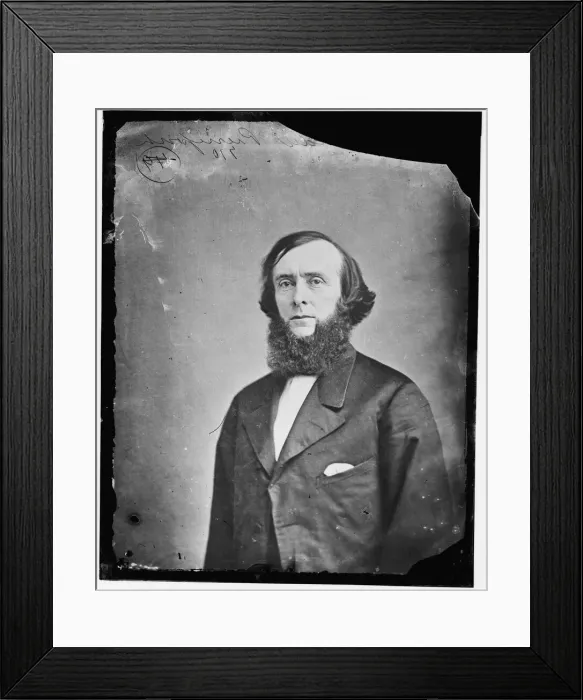 Framed Print : Edwards Pierrepont, between 1865 and 1880. Creator: Unknown Framed Print : Edwards Pierrepont, between 1865 and 1880. Creator: Unknown