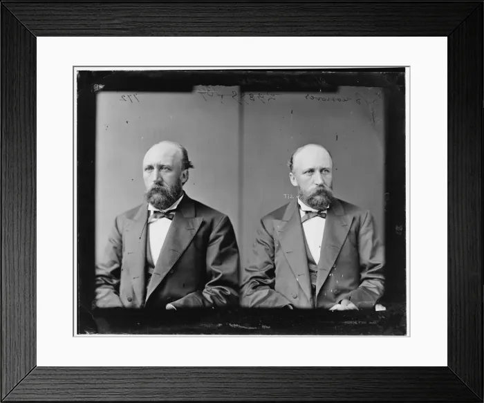 Framed Print : Simon B. Conover, 1865-1880. Creator: Unknown