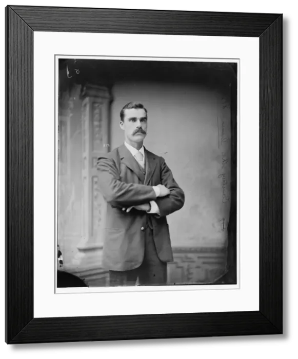Framed Print : Charles E. Courtney, (an oarsman), between 1865 and 1880. Creator: Unknown Framed Print : Charles E. Courtney, (an oarsman), between 1865 and 1880. Creator: Unknown