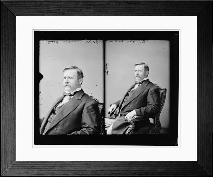 Framed Print : C. P. Thompson of Massachusetts, 1865-1880. Creator: Unknown Framed Print : C. P. Thompson of Massachusetts, 1865-1880. Creator: Unknown