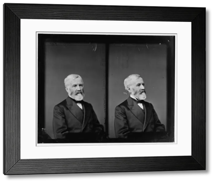 Framed Print : Alexander Campbell of Illinois, 1865-1880. Creator: Unknown Framed Print : Alexander Campbell of Illinois, 1865-1880. Creator: Unknown