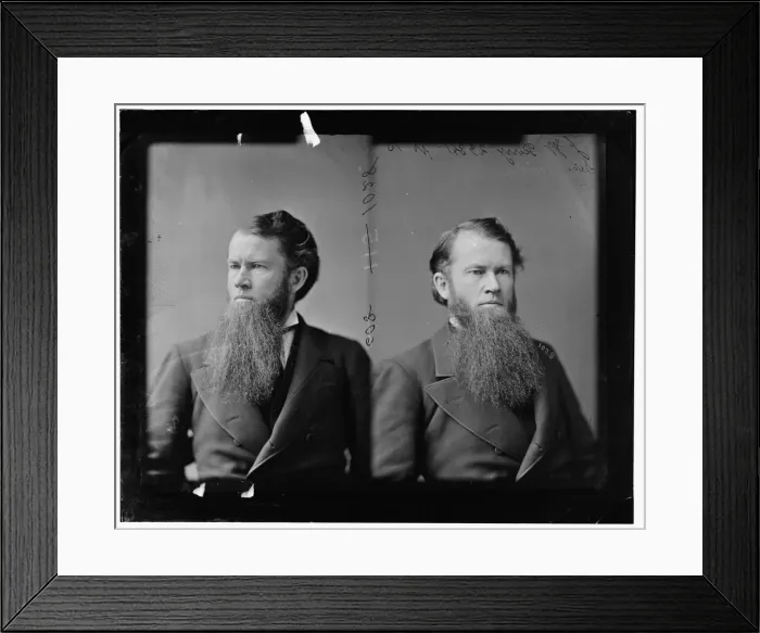 Framed Print : Thomas White Ferry of Michigan, 1865-1880. Creator: Unknown Framed Print : Thomas White Ferry of Michigan, 1865-1880. Creator: Unknown