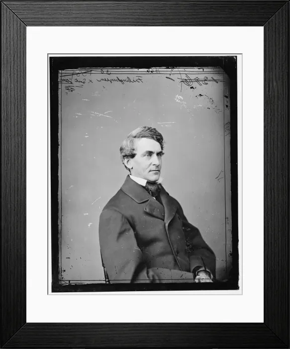 Framed Print : Frederick Theodore Frelinghuysen of New Jersey, between 1865 and 1880. Creator: Unknown Framed Print : Frederick Theodore Frelinghuysen of New Jersey, between 1865 and 1880. Creator: Unknown