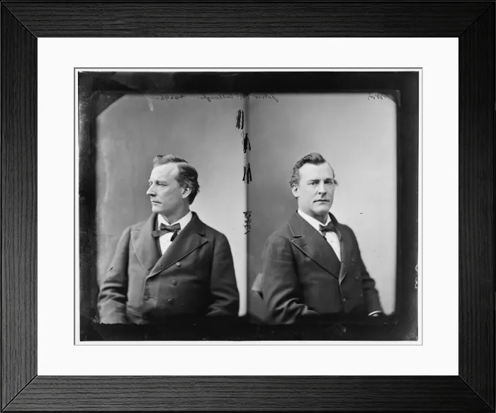 Framed Print : John McCullough, 1865-1880. Creator: Unknown Framed Print : John McCullough, 1865-1880. Creator: Unknown