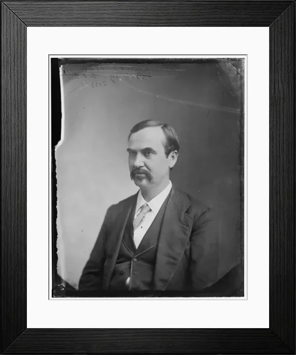 Framed Print : George Madison Adams of Kentucky, between 1865 and 1880. Creator: Unknown Framed Print : George Madison Adams of Kentucky, between 1865 and 1880. Creator: Unknown