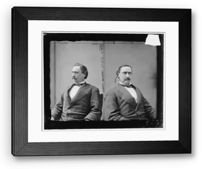 Framed Print : Judge Miller, 1865-1880. Creator: Unknown Framed Print : Judge Miller, 1865-1880. Creator: Unknown