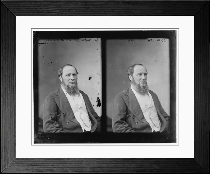 Framed Print : James William Marshall, 1865-1880. Creator: Unknown Framed Print : James William Marshall, 1865-1880. Creator: Unknown
