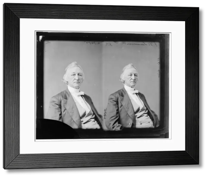 Framed Print : Elias Warner Leavenworth of New York, 1865-1880. Creator: Unknown Framed Print : Elias Warner Leavenworth of New York, 1865-1880. Creator: Unknown
