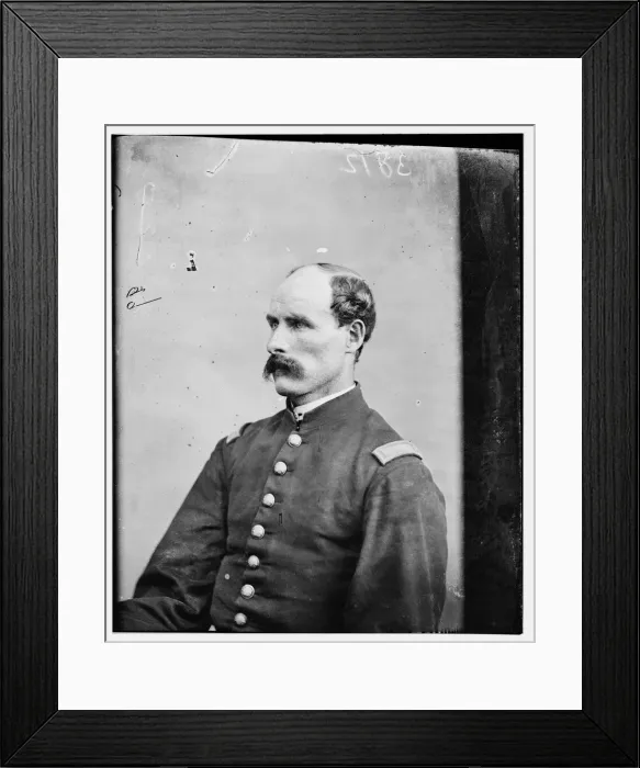 Framed Print : Colonel James Y. Thomas, US Army, between 1855 and 1865. Creator: Unknown Framed Print : Colonel James Y. Thomas, US Army, between 1855 and 1865. Creator: Unknown