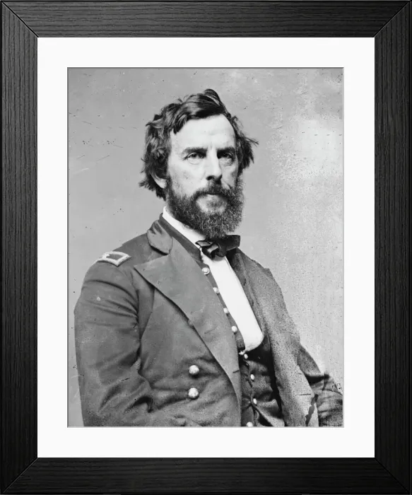 Framed Print : General Rufus King, between 1855 and 1865. Creator: Unknown Framed Print : General Rufus King, between 1855 and 1865. Creator: Unknown