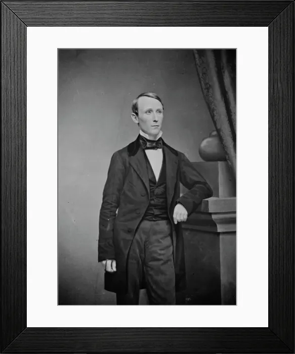 Framed Print : General William Walker, between 1855 and 1865. Creator: Unknown Framed Print : General William Walker, between 1855 and 1865. Creator: Unknown
