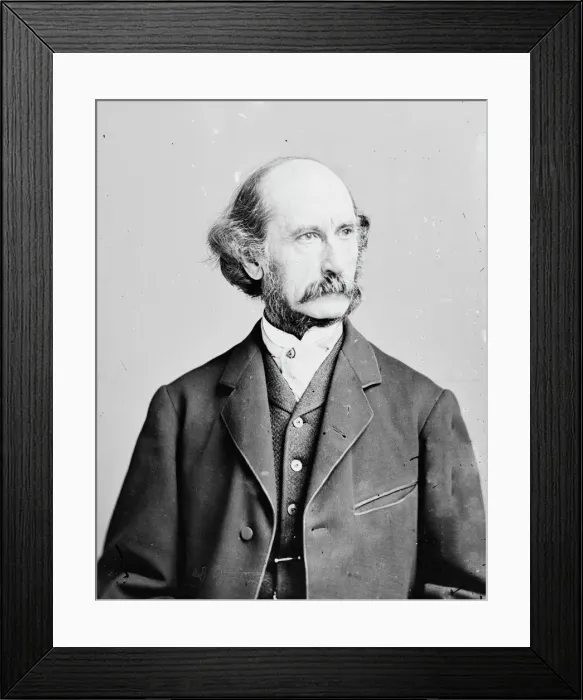 Framed Print : Lafayette Sabine Foster of Connecticut, between 1855 and 1865. Creator: Unknown Framed Print : Lafayette Sabine Foster of Connecticut, between 1855 and 1865. Creator: Unknown