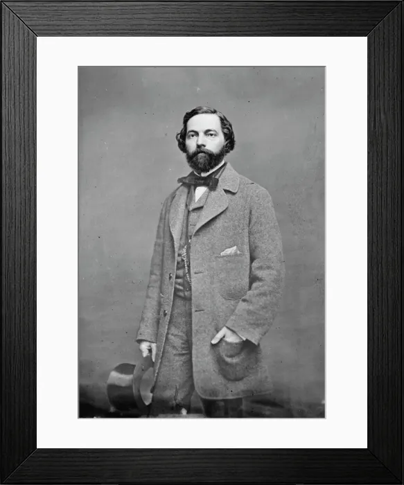 Framed Print : William Porcher Miles of South Carolina, between 1855 and 1865. Creator: Unknown Framed Print : William Porcher Miles of South Carolina, between 1855 and 1865. Creator: Unknown