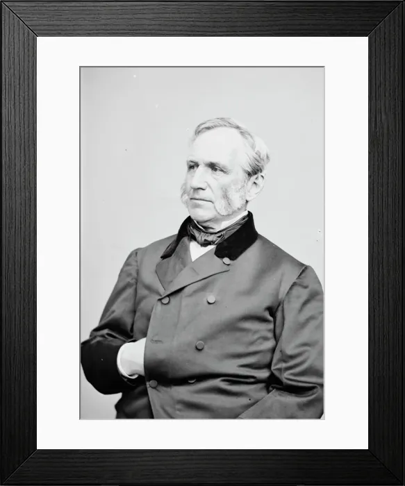 Framed Print : Dr. Willard Parker, between 1855 and 1865. Creator: Unknown Framed Print : Dr. Willard Parker, between 1855 and 1865. Creator: Unknown