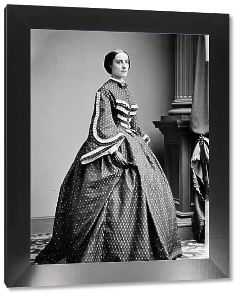 Mrs. Henry Wager Halleck, between 1855 and 1865. Creator: Unknown