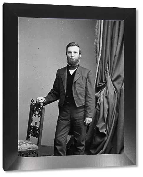 Rev. John Miler, between 1855 and 1865. Creator: Unknown