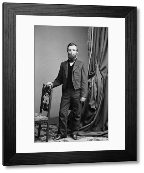 Framed Print : Rev. John Miler, between 1855 and 1865. Creator: Unknown Framed Print : Rev. John Miler, between 1855 and 1865. Creator: Unknown
