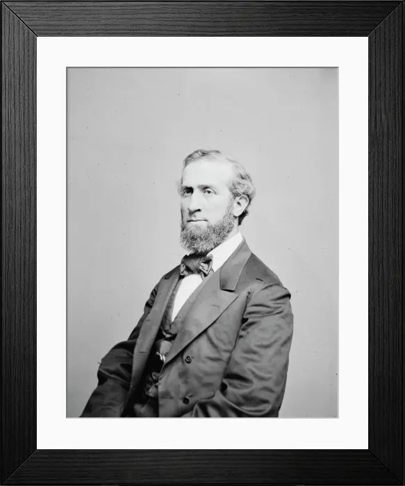 Framed Print : Sydenham Elnathan Ancona of Pennsylvania, between 1855 and 1865. Creator: Unknown Framed Print : Sydenham Elnathan Ancona of Pennsylvania, between 1855 and 1865. Creator: Unknown