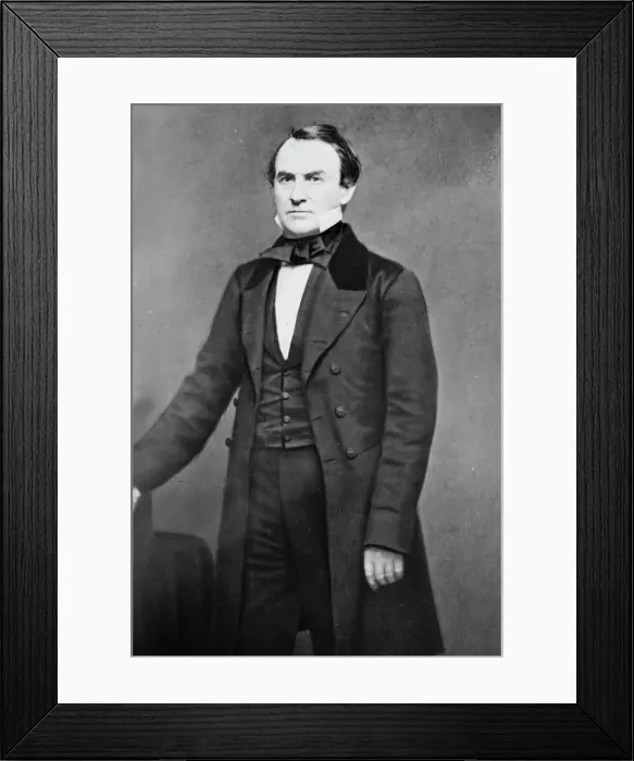 Framed Print : Charles J. Faulkner, between 1855 and 1865. Creator: Unknown Framed Print : Charles J. Faulkner, between 1855 and 1865. Creator: Unknown