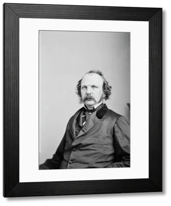 Framed Print : John Godfrey Saxe I, between 1855 and 1865. Creator: Unknown Framed Print : John Godfrey Saxe I, between 1855 and 1865. Creator: Unknown