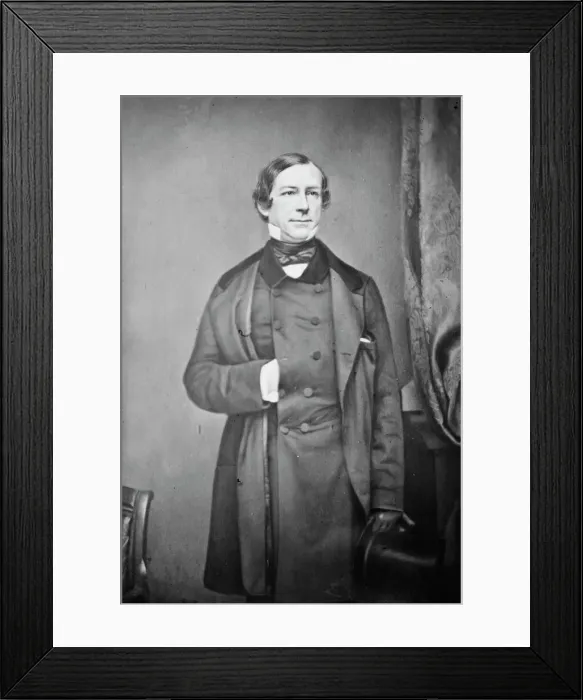 Framed Print : Fernando Wood, Mayor of New York, between 1855 and 1865. Creator: Unknown Framed Print : Fernando Wood, Mayor of New York, between 1855 and 1865. Creator: Unknown
