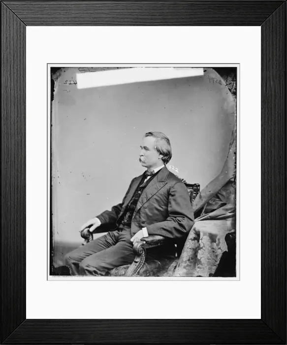 Framed Print : James Proctor Knott of Kentucky, between 1860 and 1875. Creator: Unknown Framed Print : James Proctor Knott of Kentucky, between 1860 and 1875. Creator: Unknown
