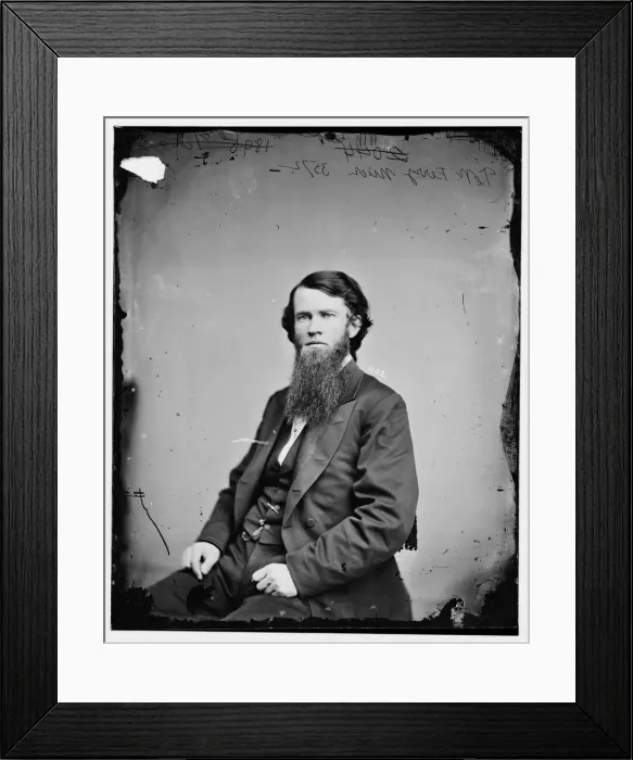Framed Print : Thomas White Ferry of Michigan, between 1860 and 1875. Creator: Unknown Framed Print : Thomas White Ferry of Michigan, between 1860 and 1875. Creator: Unknown