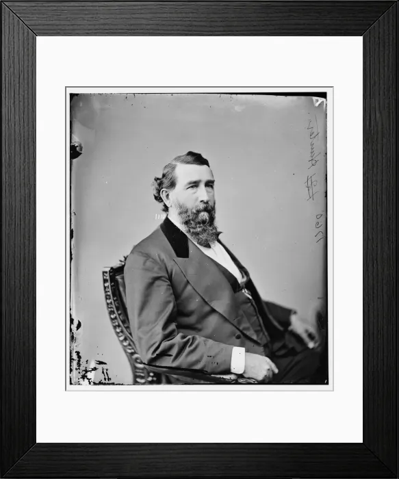 Framed Print : Morton Craig Hunter of Indiana, 1865-1880. Creator: Unknown Framed Print : Morton Craig Hunter of Indiana, 1865-1880. Creator: Unknown