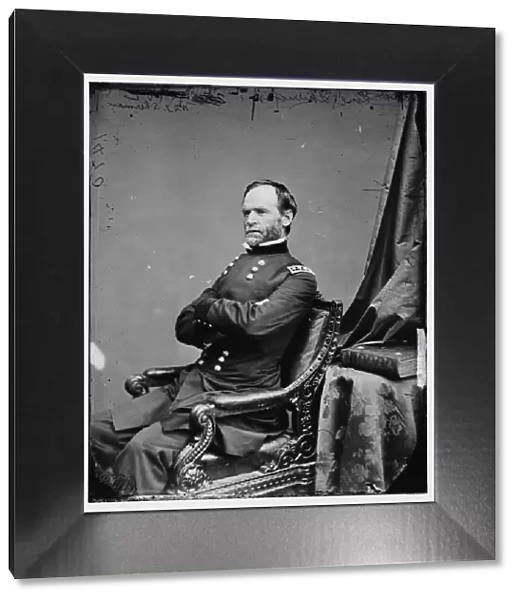 General William T. Sherman, US Army, 1869. Creator: Unknown