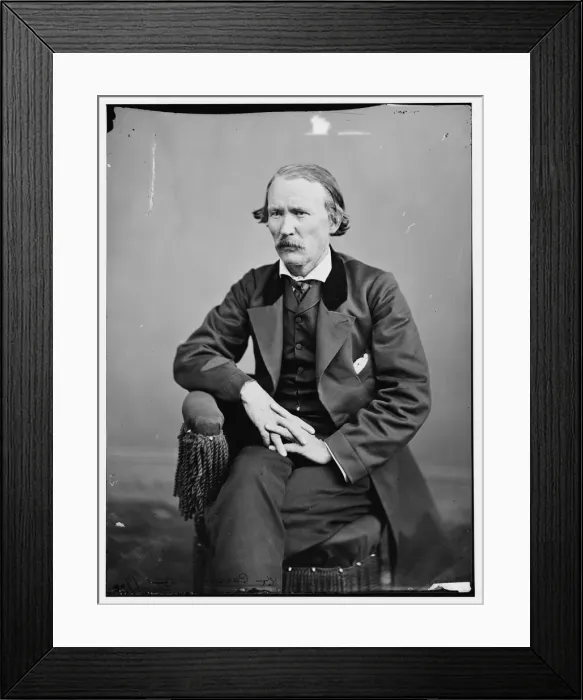 Framed Print : Christopher (Kit) Carson, between 1860 and 1875. Creator: Unknown Framed Print : Christopher (Kit) Carson, between 1860 and 1875. Creator: Unknown