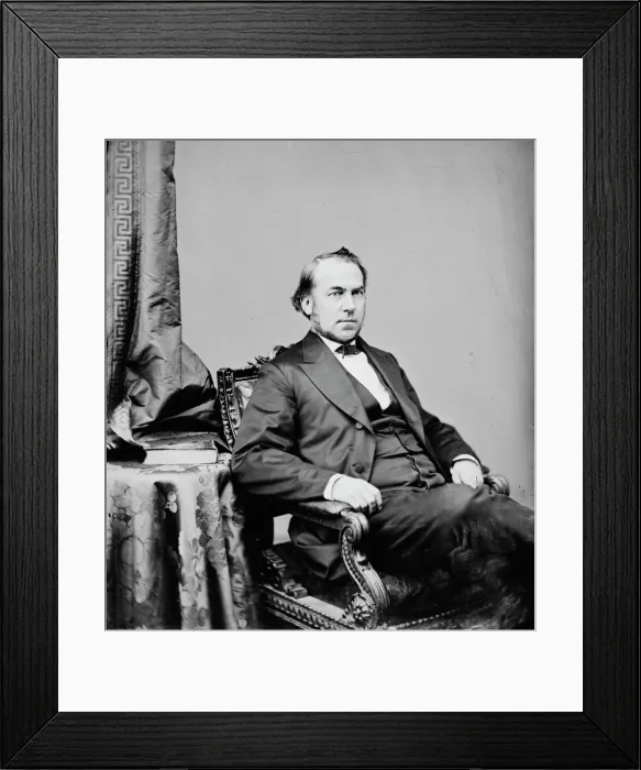 Framed Print : John Black Packer of Pennsylvania, between 1860 and 1875. Creator: Unknown Framed Print : John Black Packer of Pennsylvania, between 1860 and 1875. Creator: Unknown