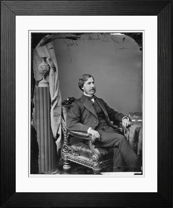 Framed Print : Worthington Curtis Smith, between 1860 and 1875. Creator: Unknown Framed Print : Worthington Curtis Smith, between 1860 and 1875. Creator: Unknown
