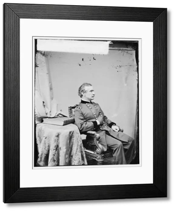 Framed Print : General A. A. Humphreys, US Army, between 1860 and 1875. Creator: Unknown Framed Print : General A. A. Humphreys, US Army, between 1860 and 1875. Creator: Unknown