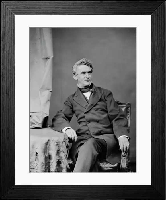 Framed Print : Frederick Theodore Frelinghuysen of New Jersey, between 1860 and 1875. Creator: Unknown Framed Print : Frederick Theodore Frelinghuysen of New Jersey, between 1860 and 1875. Creator: Unknown