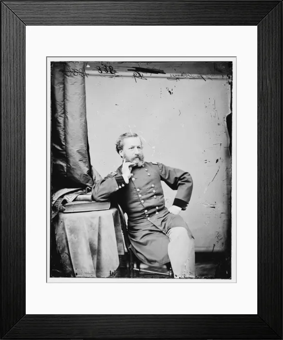 Framed Print : Surgeon General Joseph K. Barnes, US Army, between 1860 and 1875. Creator: Unknown Framed Print : Surgeon General Joseph K. Barnes, US Army, between 1860 and 1875. Creator: Unknown