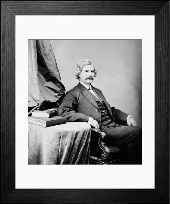 Framed Print : Benjamin Thomas Biggs of Delaware, between 1860 and 1875. Creator: Unknown Framed Print : Benjamin Thomas Biggs of Delaware, between 1860 and 1875. Creator: Unknown
