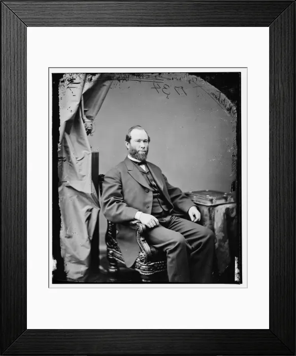 Framed Print : General John H. Ketcham, US Army, between 1860 and 1875. Creator: Unknown Framed Print : General John H. Ketcham, US Army, between 1860 and 1875. Creator: Unknown